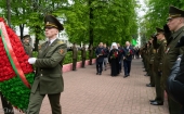 Патриарший экзарх всея Беларуси принял участие в памятном мероприятии в Белорусском национальном техническом университете по случаю 80-летия Победы в Великой Отечественной войне