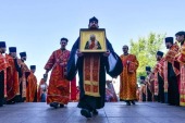Завершилось принесение ковчега с мощами Патриарха Тихона в города Белоруссии, приуроченное к 100-летию со дня кончины святителя