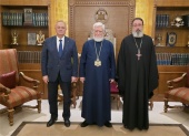 Патриарх Киликийский Арам I встретился с представителем Русской Православной Церкви