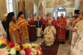 Иерарх Иерусалимской Церкви возглавил престольный праздник на подворье Русской духовной миссии в Яффе