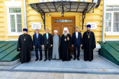 Состоялась встреча главы Татарстанской митрополии с председателем Организации по культуре и исламским связям Ирана