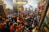 В Свято-Троицком соборе Пскова состоялось отпевание погибшего в зоне СВО иерея Антония Савченко
