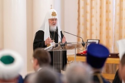 Предстоятель Руської Православної Церкви взяв участь у Великодньому прийомі в Міністерстві закордонних справ Росії