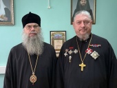 Во внимание к мужественному несению пастырского служения в военных условиях клирик Мичуринской епархии иерей Димитрий Быков награжден орденом благоверного князя Александра Невского