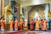 В день памяти святителя Николая Чудотворца Святейший Патриарх Кирилл совершил Литургию в Николо-Угрешском ставропигиальном монастыре