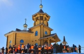 В Нерчинской епархии освящен храм, построенный на высоте 1800 метров над уровнем моря