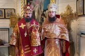 Иеромонах Амвросий (Марченко), избранный епископом Грозненским и Сунженским, возведен в сан архимандрита