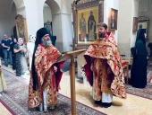 В Святой земле совершены благодарственные молебны в день тезоименитства Святейшего Патриарха Кирилла