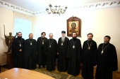 Митрополит Волоколамский Антоний встретился с делегацией Православной Церкви в Америке