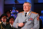 Поздравление Святейшего Патриарха Кирилла художественному руководителю Академического ансамбля песни и пляски войск национальной гвардии РФ В.П. Елисееву с 75-летием со дня рождения