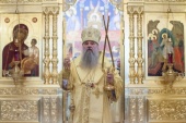 Патриаршее поздравление митрополиту Санкт-Петербургскому Варсонофию с 70-летием со дня рождения