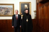 Председатель ОВЦС встретился с болгарским политическим деятелем Р. Петковым