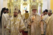 В Яранске отметили праздник Вознесения Господня и почтили память преподобного Матфея Яранского