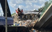 Священники Брянской епархии посещают пострадавших при обрушении моста в Брянской области