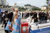 Митрополит Хабаровский Артемий совершил молебен перед началом строительства нового здания Дальневосточного художественного музея