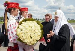 Святейший Патриарх Кирилл прибыл в Минск