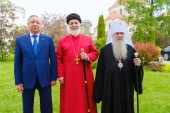 Патриарх Ассирийский встретился с главой Санкт-Петербургской митрополии и губернатором Санкт-Петербурга