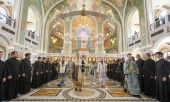 В Сретенском ставропигиальном монастыре г. Москвы молитвенно отметили престольный праздник
