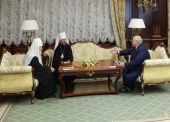 Состоялась встреча Святейшего Патриарха Кирилла с Президентом Республики Беларусь А.Г. Лукашенко