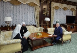 Состоялась встреча Святейшего Патриарха Кирилла с Президентом Республики Беларусь А.Г. Лукашенко