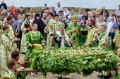 В день памяти обретения мощей преподобного Нила Столобенского глава Тверской митрополии и Патриарший экзарх Юго-Восточной Азии совершили богослужения в Нило-Столобенской пустыни