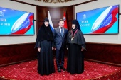 Настоятельница Покровского Хотькова ставропигиального монастыря награждена знаком «За заслуги перед Московской областью» I степени