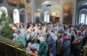 В Годеново отпраздновали годовщину явления Честного и Животворящего Креста Господня