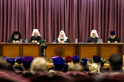 Патриарший визит в Калининградскую митрополию. Собрание духовенства Калининградской митрополии