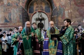 У Троїце-Сергієвій лаврі відбувся молебень за участі ректорів, викладачів і студентів МДА та ПСТГУ