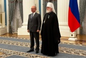 Митрополит Крутицький і Коломенський Павел удостоєний ордена Дружби
