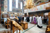 В канун Дня памяти и скорби епископ Тольяттинский Нестор совершил панихиду в храме Воскресения Господня села Ягодное Самарской области
