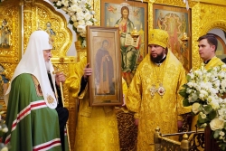 Патриаршая проповедь в Неделю 2-ю по Пятидесятнице после Литургии в храме священномученика Власия в Старой Конюшенной Слободе г. Москвы