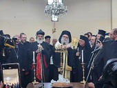 Блаженнейший Патриарх Антиохийский Иоанн совершил панихиду по убиенным в храме пророка Божия Илии