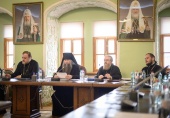 На расширенном заседании ученого совета Московской духовной академии подвели итоги учебного года