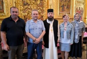 Ответственный секретарь Синодального комитета по взаимодействию с казачеством провел встречу с атаманом Всеказачьего Союза Чешских земель и Словакии