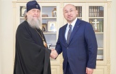 Посол Казахстана в России посетил Представительство Казахстанского Митрополичьего округа в Москве