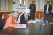 Подписано соглашение о сотрудничестве между Санкт-Петербургской епархией и ТК «Санкт-Петербург»
