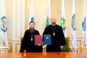 Подписано соглашение о сотрудничестве между Алма-Атинской и Кузбасской православными духовными семинариями