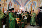 Патриарший визит на Валаам. Освящение храма в честь Валаамской иконы Божией Матери