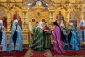 Патриаршая проповедь в день памяти преподобных Сергия и Германа Валаамских после Литургии в Валаамском монастыре