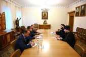 Заместитель председателя ОВЦС встретился с временным поверенным в делах Сирии в России