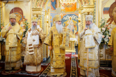 В Ульяновске освящен главный храм Спасского монастыря, уничтоженный в 1930-х годах