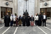 Патриарший экзарх всея Беларуси встретился с делегацией православных христиан из Бразилии