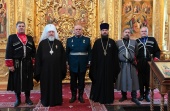 Председатель Синодального комитета по взаимодействию с казачеством удостоен награды Верховного атамана Союза казаков