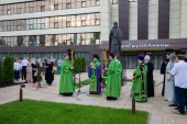В Ливнах открыт памятник преподобному Сергию Радонежскому