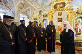 Святейший Патриарх Кирилл принял делегацию Маланкарской Церкви Индии
