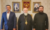 Председатель Синодального комитета по взаимодействию с казачеством провел рабочую встречу с атаманом Всероссийского казачьего общества