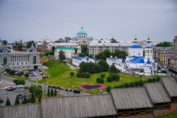 Патриарший визит в Татарстанскую митрополию. Божественная литургия в Казанском соборе г. Казани