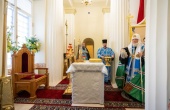 Святіший Патріарх Кирил освятив храм-пам'ятник загиблим воїнам на честь Нерукотворного Образу Спасителя в Казані