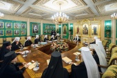 24 июля в Москве состоялось заседание Священного Синода Русской Православной Церкви